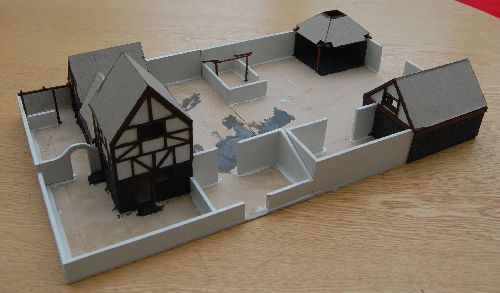 Coaching Inn, Beams Painted