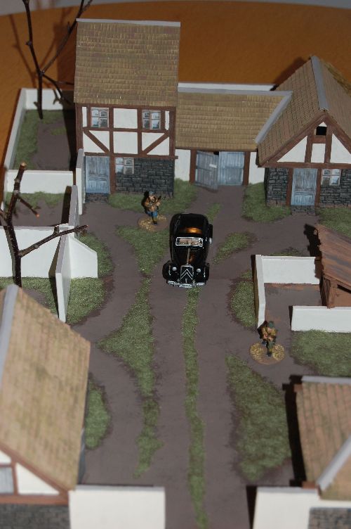 Coaching Inn, Moody Overhead View