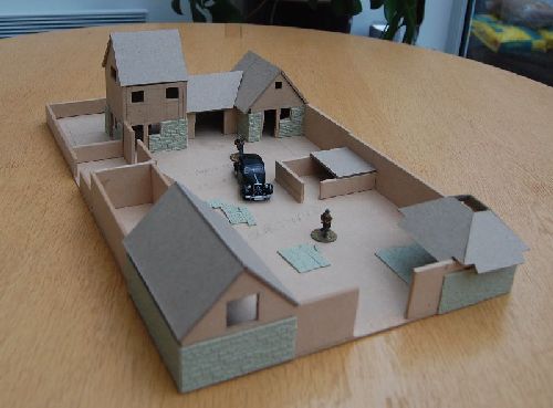 Coaching Inn, Unpainted, In Construction