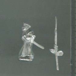 Sam04 Unarmoured Samurai with Yari, as delivered