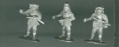 Samurai rider and horse, as delivered