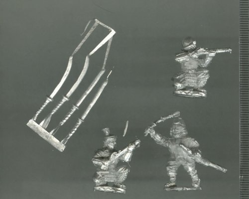 Arquebus-armed ashigaru, as delivered