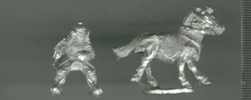 Mounted Samurai, set A, as delivered