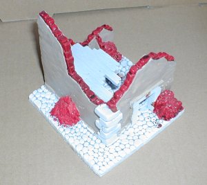 Ruined Building 1, part-painted