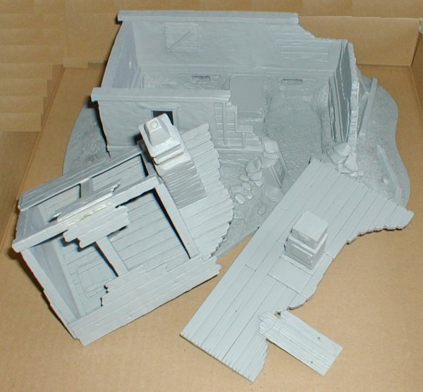 Ruined Russian Farmhouse, as delivered