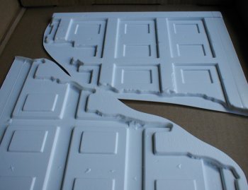 City Block Ruin, as delivered