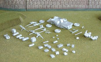 SAS/LRDG Jeep, as delivered