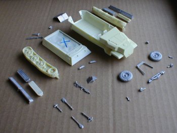 SdKfz 251 C, as delivered