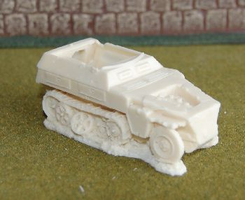 SdKfz 250 Wreck, as delivered