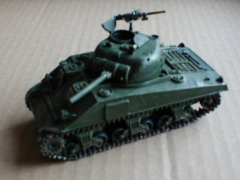 M4A3 Sherman, painted