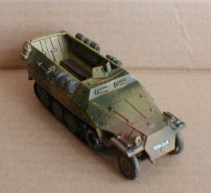 SdKfz 251 d, painted