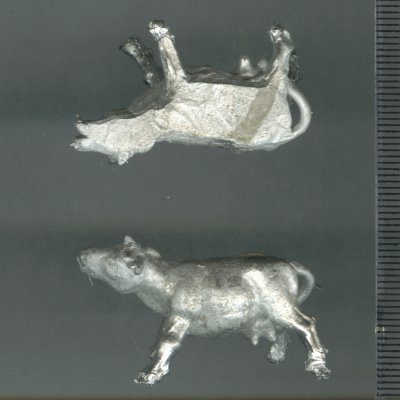 Dead Cows, top and bottom views